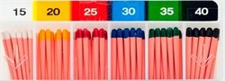 Штифты гуттаперчевые 06 №15-40(120шт) Медента 31017