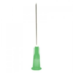 Иглы инъекционные 0,8*38 (21G) зеленые