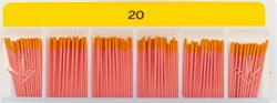 Штифты гуттаперчевые №20 (120шт) 159-3083-1