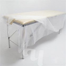 Простыня полиэтилен 25 мкр прозрачный  200*230 25 шт/уп Чистовье 00-141