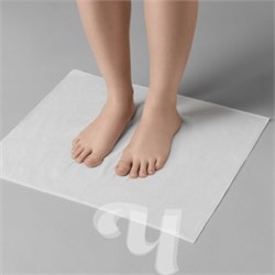 Коврик спанлейс  3-слойный  белый 45*45см 1 шт/упак 00-386