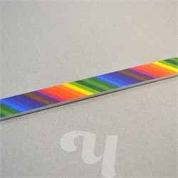 Пилка маникюрная фиолетовая 180х240 02-842