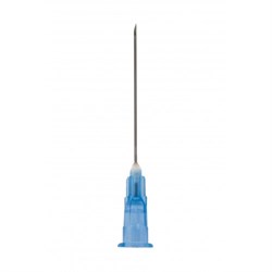 Иглы инъекционные 0,6*25 (23G) голубые