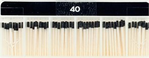 Штифты бумажные 04 №40 (60шт) Медента 21021