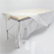 Простыня полиэтилен 25 мкр прозрачный  200*160 25 шт/уп Чистовье 00-139