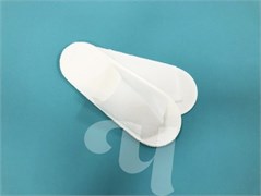 Стельки с верхом с открытым мысом пенополиэтилен Белый 25пар/уп  Чистовье 00-224