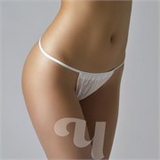 Трусы бикини женские белый Спанбонд р.50-54 25шт/уп Чистовье 00-848
