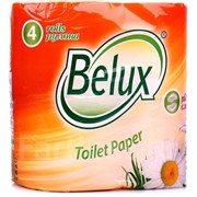 Бумага туалетная Belux 2сл. 4шт/уп 01-025