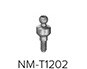 Аттачмент прямой шаровидный  2мм NM-T1202 159-3720