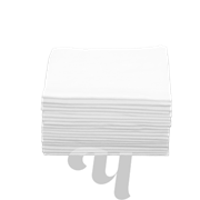 Полотенце стандарт  белый 45+5*90см 100шт/уп Чистовье