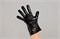Перчатки эластомер Aviora р-р М черные 50 пар/уп 603-789