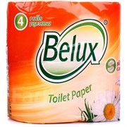 Бумага туалетная Belux 2сл. 4шт/уп
