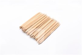 Палочки для маникюра деревянные 115*4мм 100шт/уп
