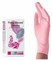 Перчатки нитриловые розовые  размер M 50/пар FOXY GLOVES - фото 7983